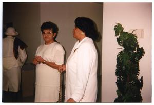 Two Women at Church Worship Service