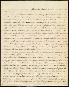 Thumbnail for Letter from Abby Kelley Foster, Darlington, Beaver Co., Pa., to Maria Weston Chapman, Jan. 14, 1846