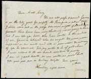 Letter to] Dear Aunt Mary [manuscript