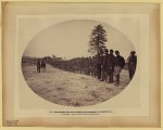 One hundred and tenth Pennsylvania regiment at Falmouth, Va., April 24, 1863, nearly annihilated at battle of Chancellorsville