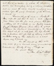 Letter to] Mr. Phelps, Dear Sir [manuscript