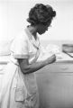 Waitress in the kitchen at Tom's Place at 648 South Holt Street in Montgomery, Alabama.