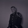 Film negative portraits of Moulin Rouge security head Merle Longnecker, May 20, 1955