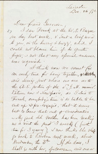 Letter from Samuel May, Jr., Leicester, [Mass.], to William Lloyd Garrison, Dec[ember] 26 / [18]71