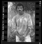 3/4 length portrait of singer Lionel Richie, 1984