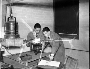 Howard University classroom scene : acetate film photonegative