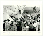 Wavy Gravy, AKA Hugh Romney, leading a gong bong at the Hog Farm Show at Los Alamos, NM. 1968