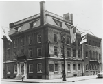 Exterior Fraunces Tavern, New York; Owned and operated by Samuel Fraunces, a West Indian Negro