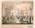 Grand Reception of the Notabilities of the Nation at the White House 1865 by Sarony, Major, & Knapp