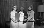 Chef Association member receiving a commendation, Los Angeles, 1987