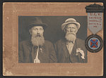 [Civil War veterans John Bradford and Thomas Sneed with medals]