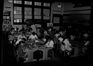 Classroom interior, Washington, D.C.] [cellulose acetate photonegative