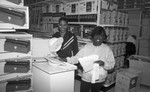 Store opening, Los Angeles, 1990