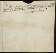 Letter to] Sir [manuscript