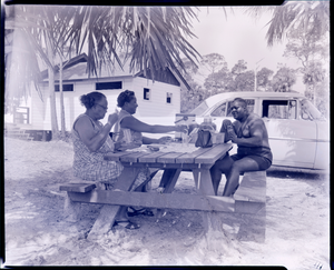 Segregated African American area, Hunting Island State Park, South Carolina