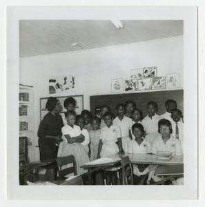 Students and their Teacher in a Classroom