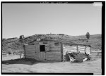 October 1974. GENERAL VIEW FROM NORTHWEST - Black Horse Livery Stable, Grant Street, South Pass City, Fremont County, WY