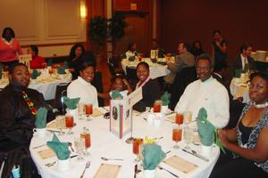 Attendees at Mr. Donald Cox table, BHM banquet 2006