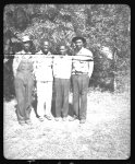 [The Angelina Four at Kelty's Lumber Co., Lufkin, Texas]