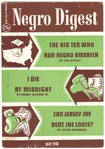 Thumbnail for Negro Digest volume 6, issue 7