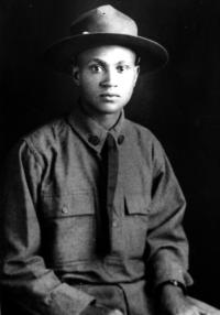 Garland E. Cooper, Pvt. Medical Det. Recruit, WWI