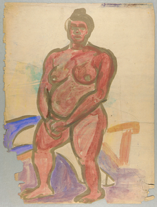 Standing Female Nude