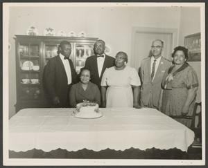 Ida B. Hurd and Birthday Cake