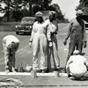 Volunteer Army Ammunition Plant Workers Painting Road Lines