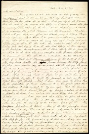 Letter to] My dear Friend [manuscript