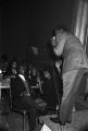 Eddie Floyd performing on stage at the Laicos Club in Montgomery, Alabama.