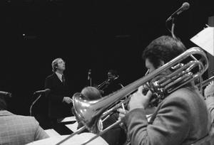 Trombonist in the One O'Clock Lab Band