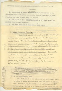 Agreement between the Anti-Lynching Crusaders and the NAACP