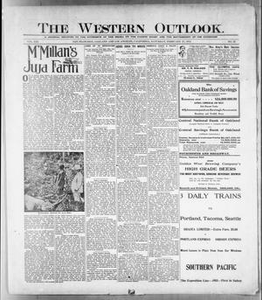 Thumbnail for The Western Outlook. (San Francisco, Oakland and Los Angeles, Calif.), Vol. 21, No. 23, Ed. 1 Saturday, February 27, 1915