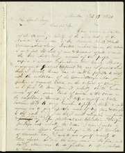 Letter to] Dear sir br [manuscript