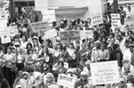 Crowd of Protesters, Los Angeles, 1986