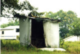 Hackney Chapel AME Zion Church: abandoned outbuilding