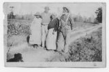 Cast of "Hallelujah!" in costume on location