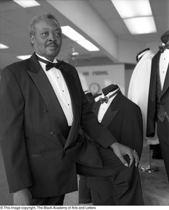 John Dudley Ingram posing with his tuxedos #2