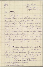 Copy of letter to] Dear Friends [manuscript