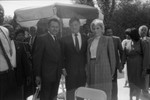 Men and Women at Outdoor Event, Los Angeles, 1986