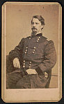 [Major General Winfield Scott Hancock of General Staff U.S. Volunteers Infantry Regiment in uniform]