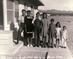 Photograph of the first family in Carver District, October 13, 1943