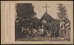 The 69th N.Y.S.V. at Camp Corcoran, Va. Rev'd. Father Mooney celebrating morning service /