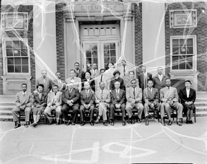 Howard University Chemistry Class of 1951 [acetate film photonegative