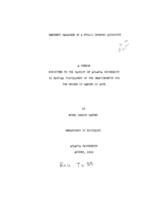 Resident managers in a public housing authority, 1953