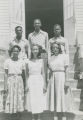 Honor students in the senior class at Camden Academy in Wilcox County, Alabama.