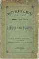 "White Men of Alabama Stand Together, 1860 and 1890" by Senator John T. Milner.