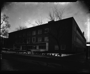 Howard U[niversity] Dental School [cellulose acetate photonegative]