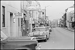 [Commercial street in Front Royal, Virginia, during school integration]