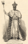 Faustin, Emperior of Hayti, in his coronation robes